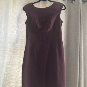 The Limited maroon dress